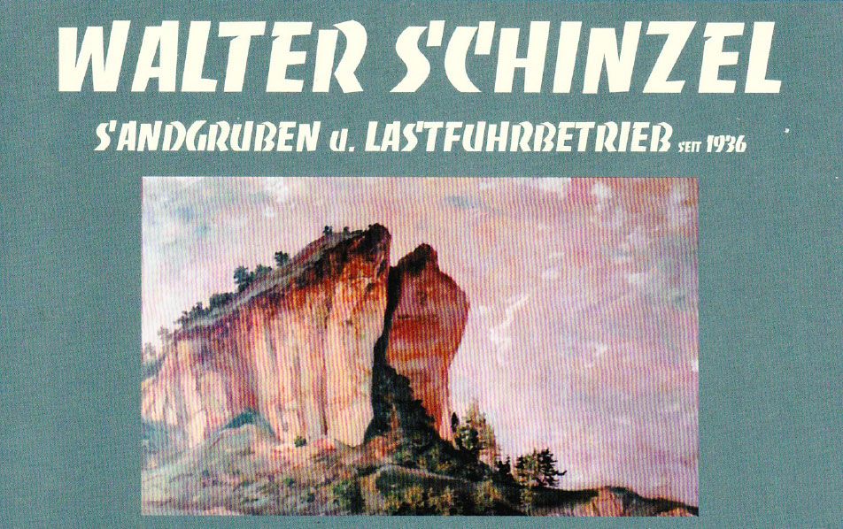 Walter Schinzel Sandgruben und Lastfuhrbetrieb, Bauerdorff in Halberstadt